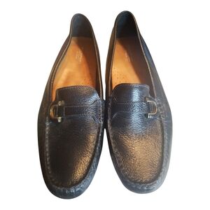 Rockport Bayview Ring Black Leather Loafers
